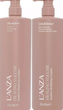 LanzaHealing Volume Bundle Shampoo 950 ml & Condtioner 950 ml