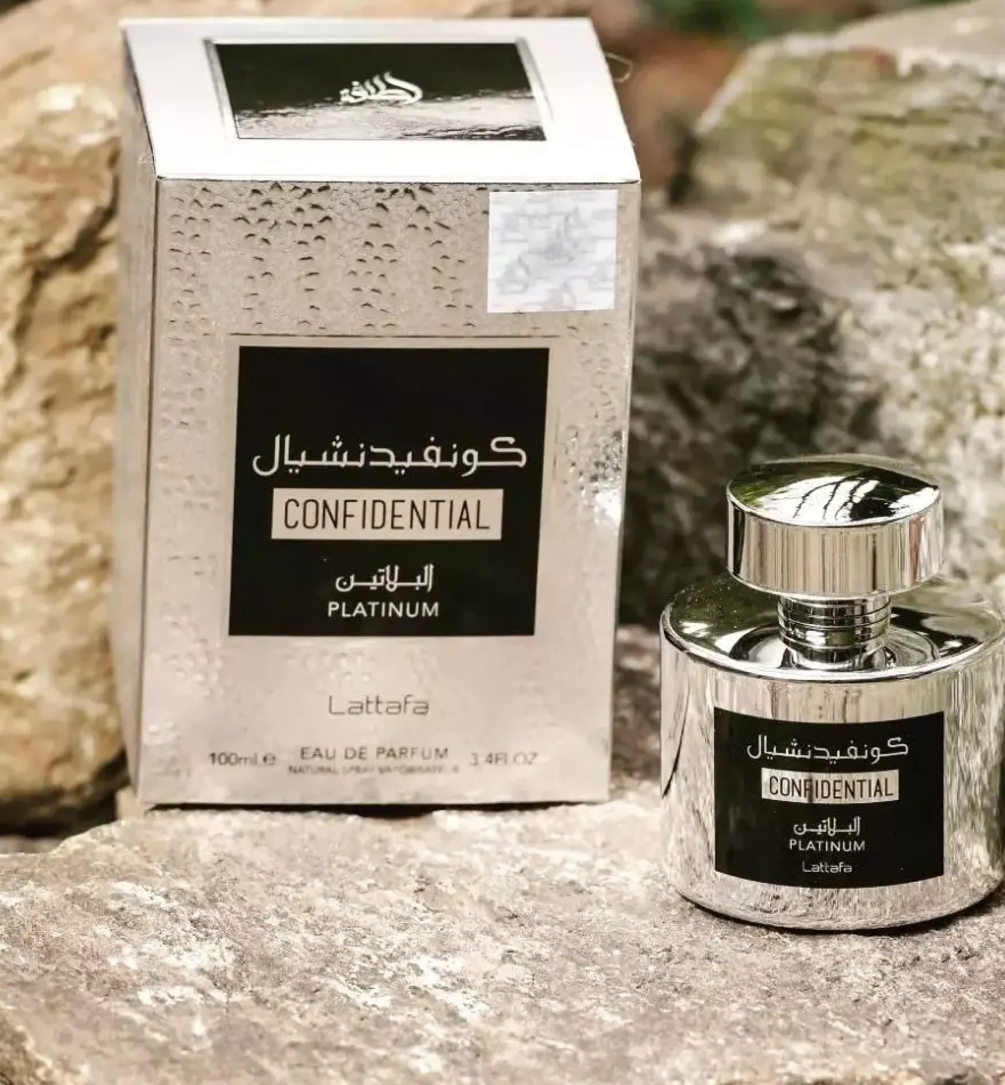 Lattafa Confidential Platinum Eau de Parfum 100 ml