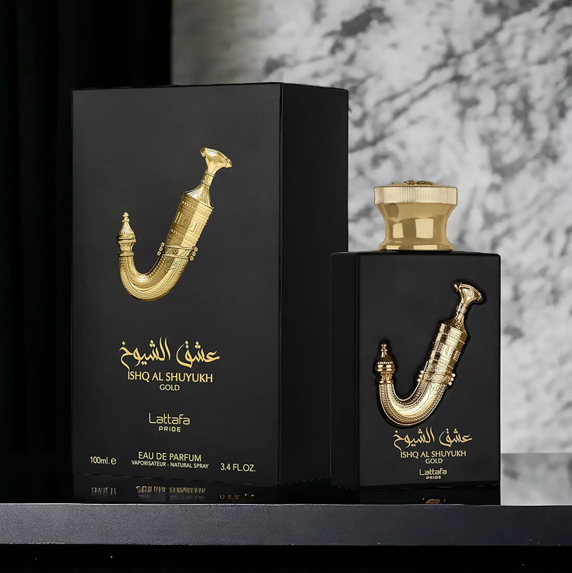 LattafaIshq Al Shuyukh Pride Gold Eau de Parfum 100 ml