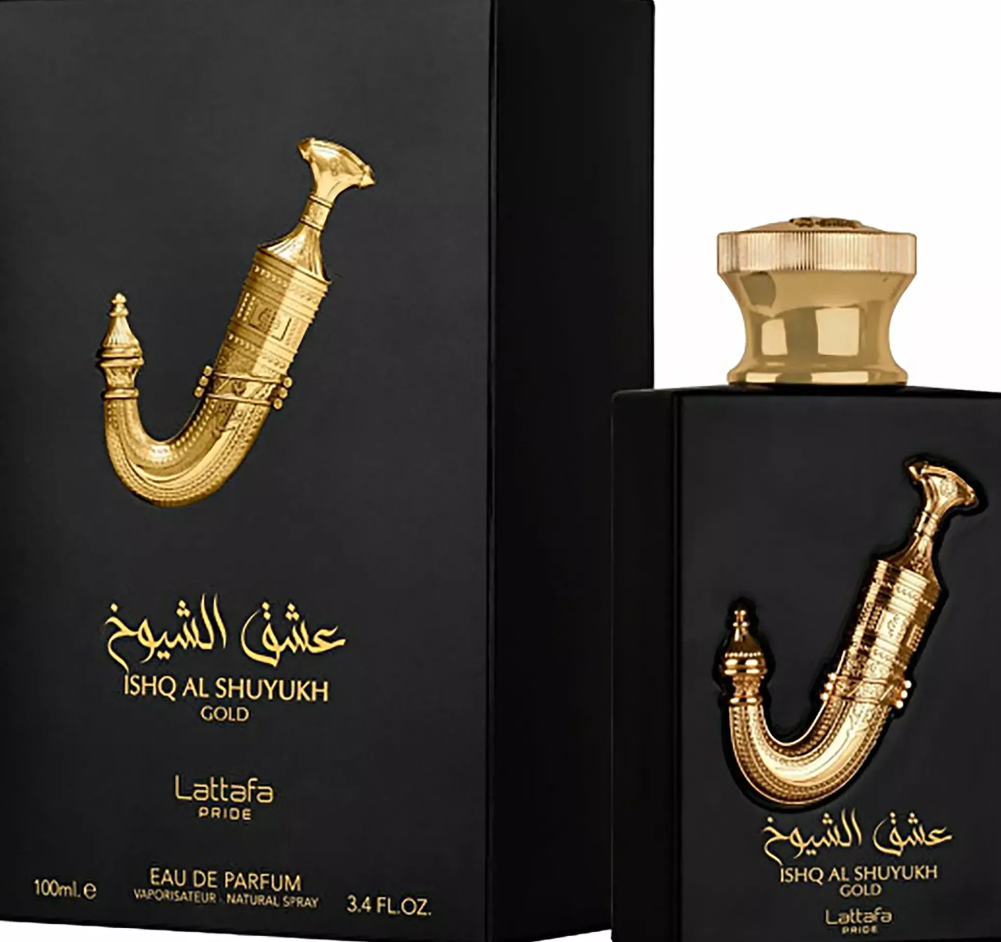 LattafaIshq Al Shuyukh Pride Gold Eau de Parfum 100 ml