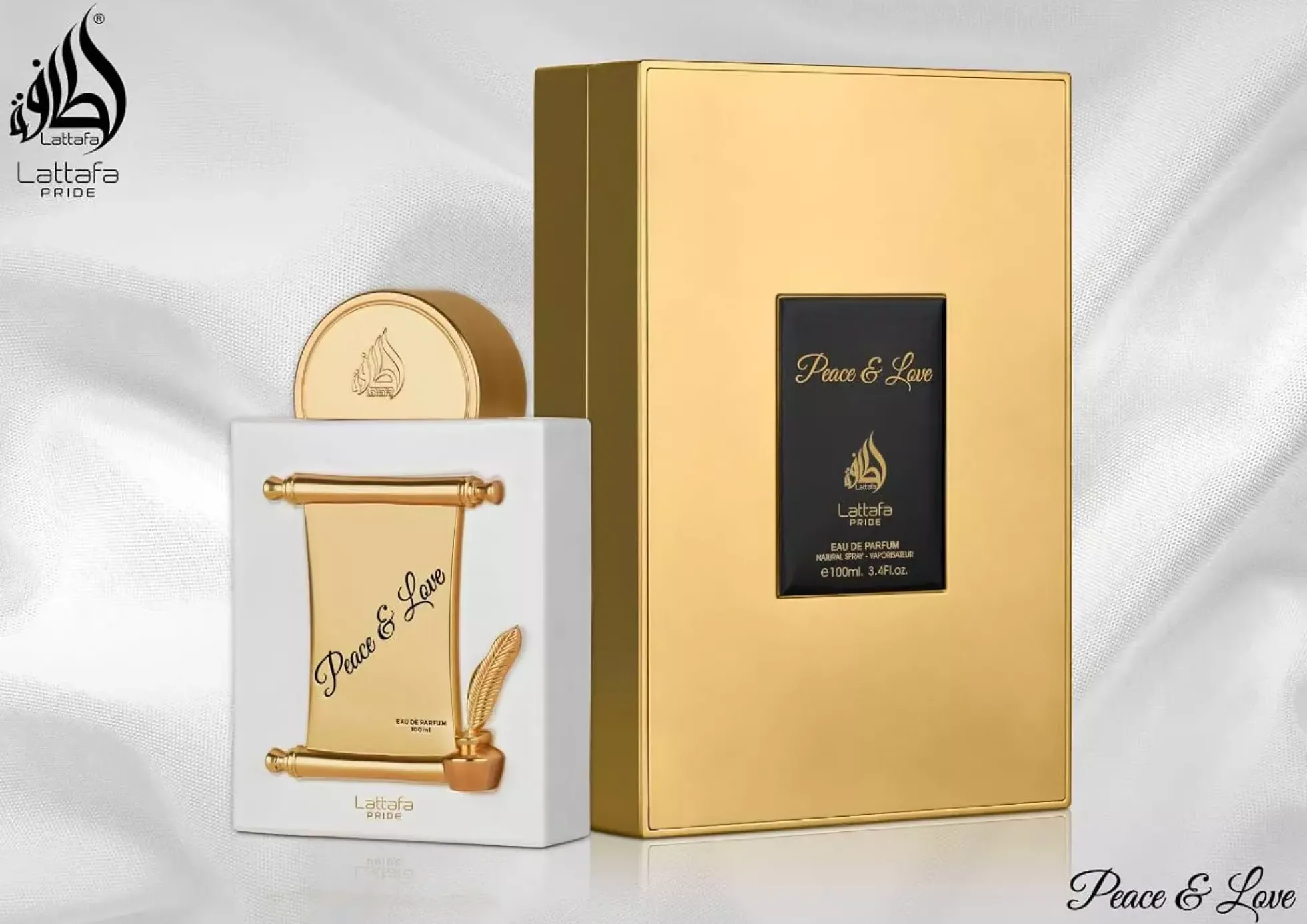 LattafaPride Peace and Love Eau de Parfum 100 ml