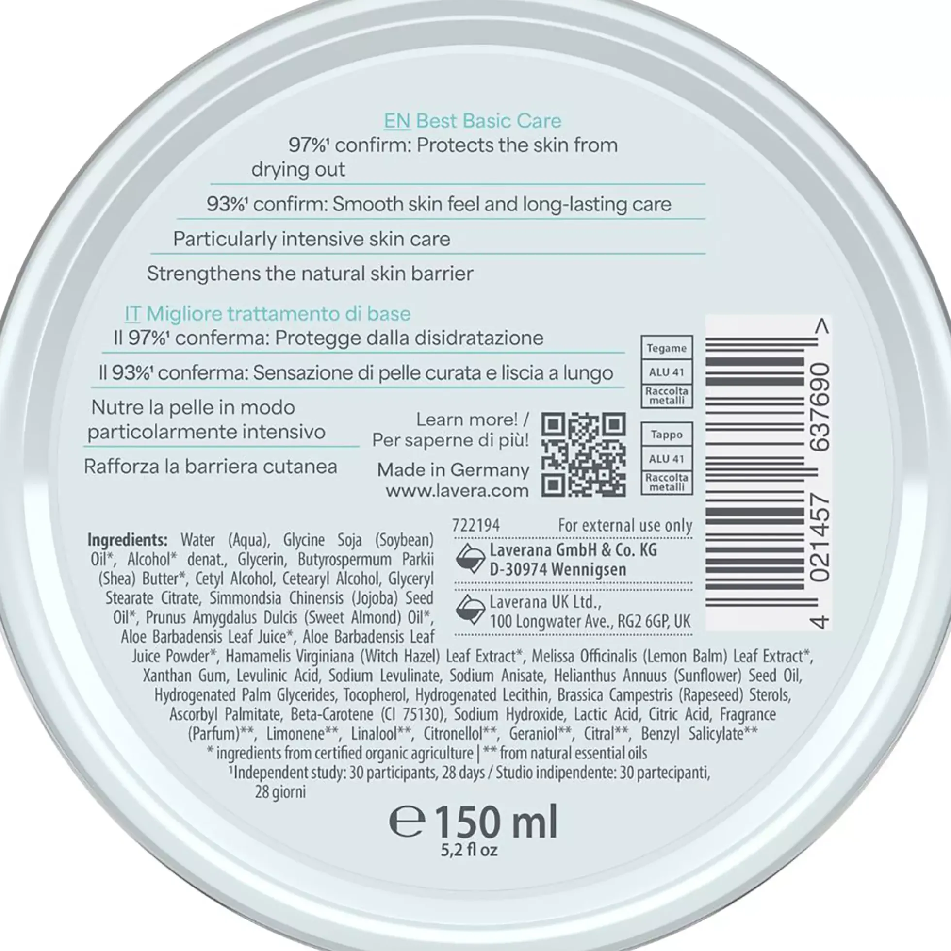 LaveraBasis Sensitiv Cream 150 ml
