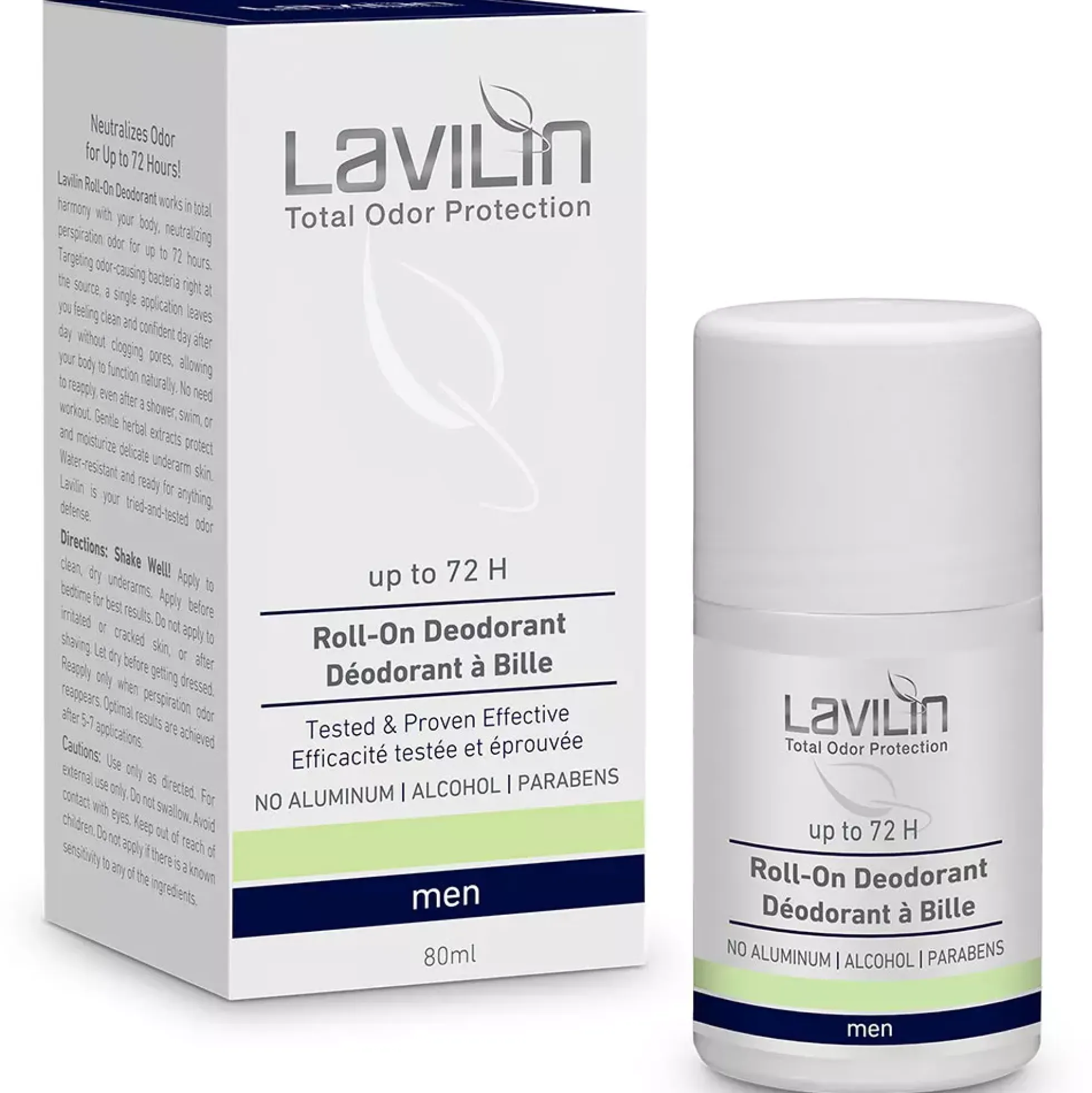 Lavilin Roll-on Deodorant 72h Men Probiotic 80 ml