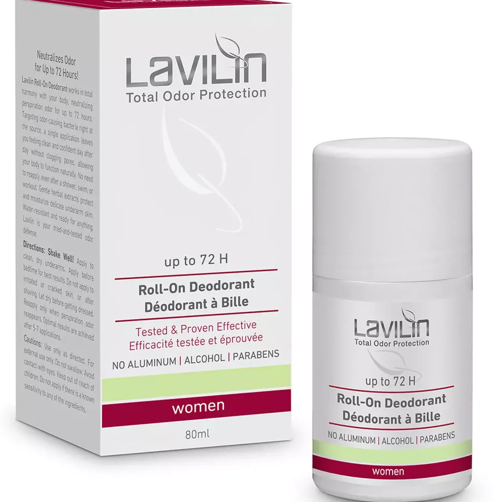 Lavilin Roll-on Deodorant 72h Women Probiotic 80 ml