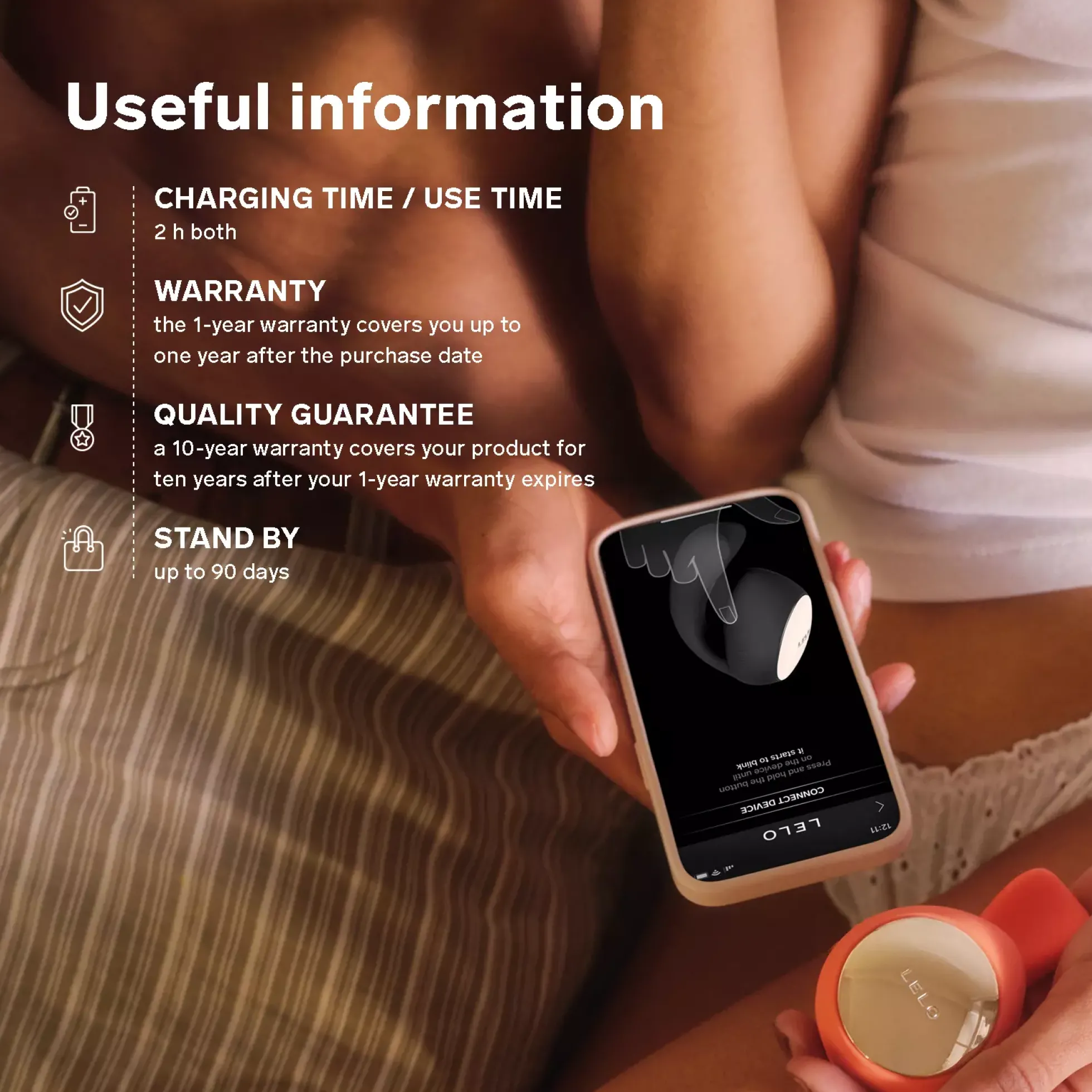LELO Ida Wave Coral Red