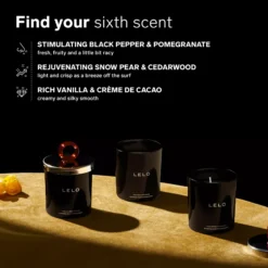 LELO Massage Candle Black Pepper & Pomegranate