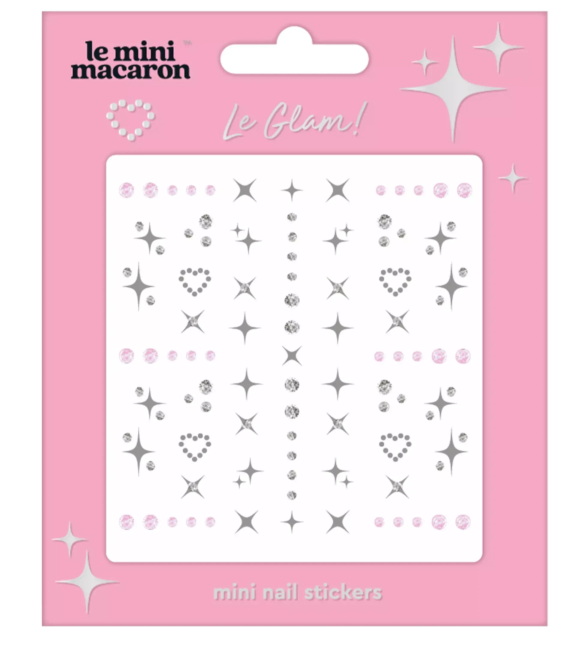 Le Mini Macaron Nail Art Stickers Le Glam
