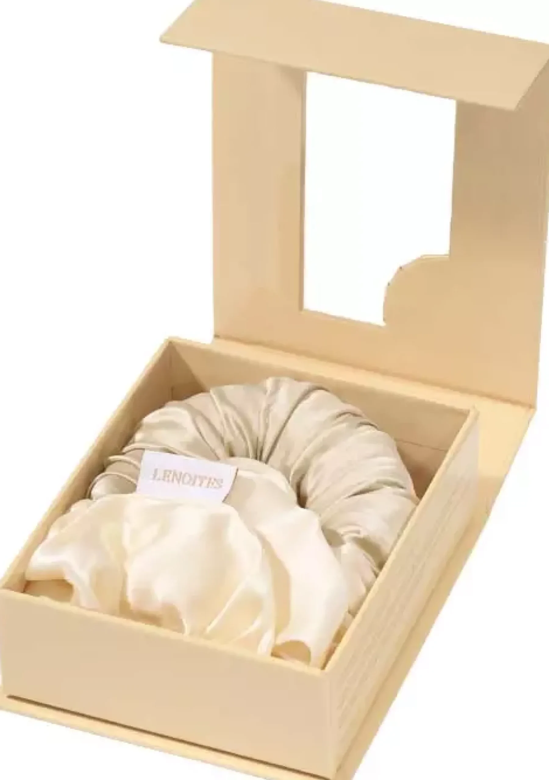 Lenoites BlowoutTie® in Mulberry Silk Mini Beige