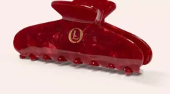 Lenoites Eco-Friendly Claw Clip Medium Red Desire