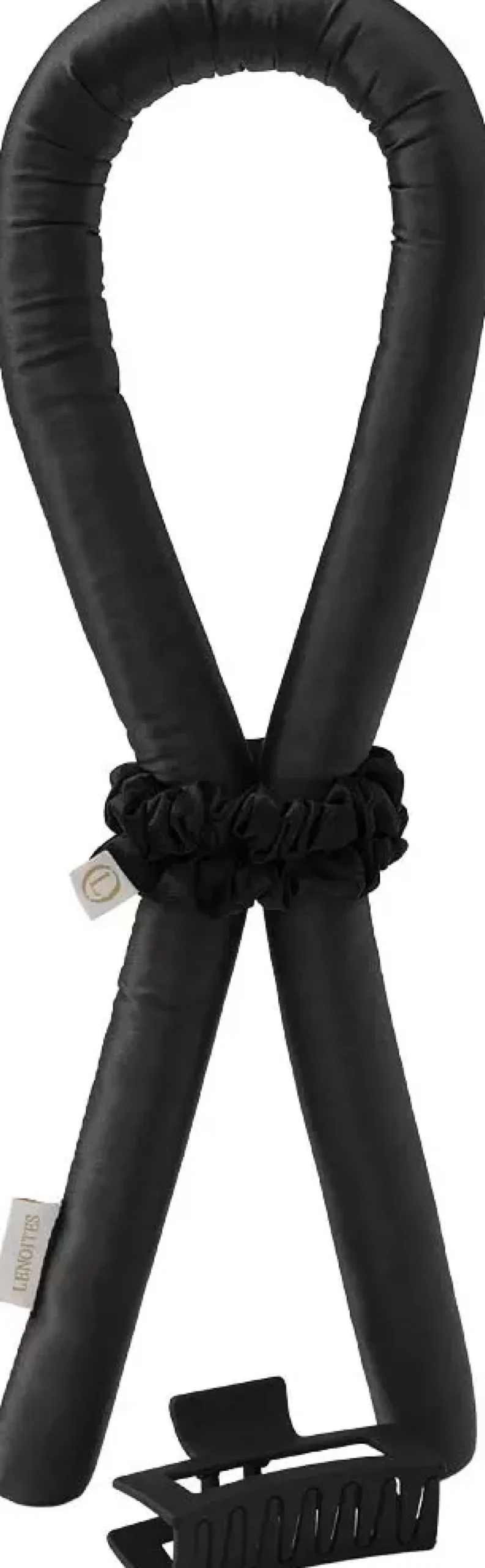 Lenoites Heatless Curls in Mulberry Silk Small Black