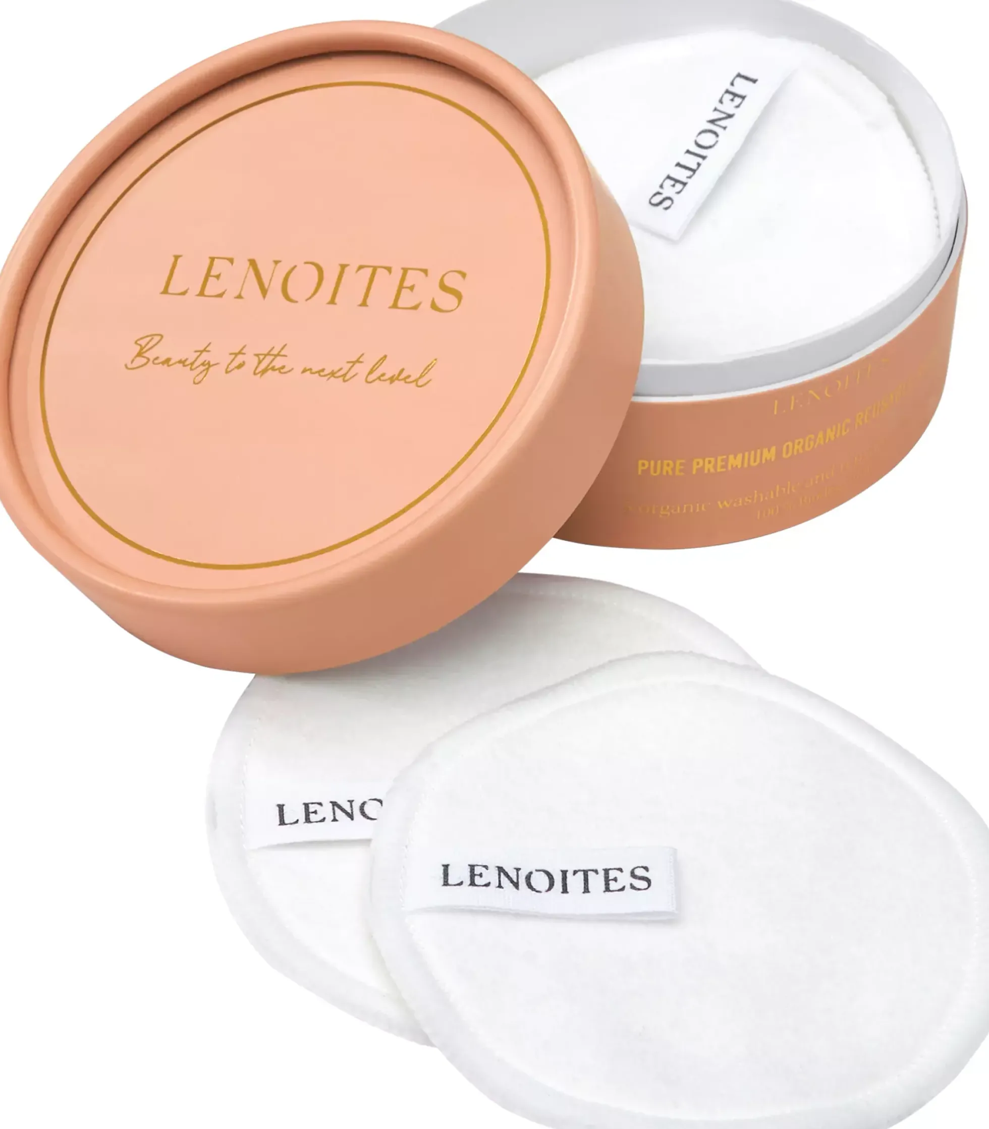Lenoites Pure Premium Organic Reusable Rounds Refil 5 st