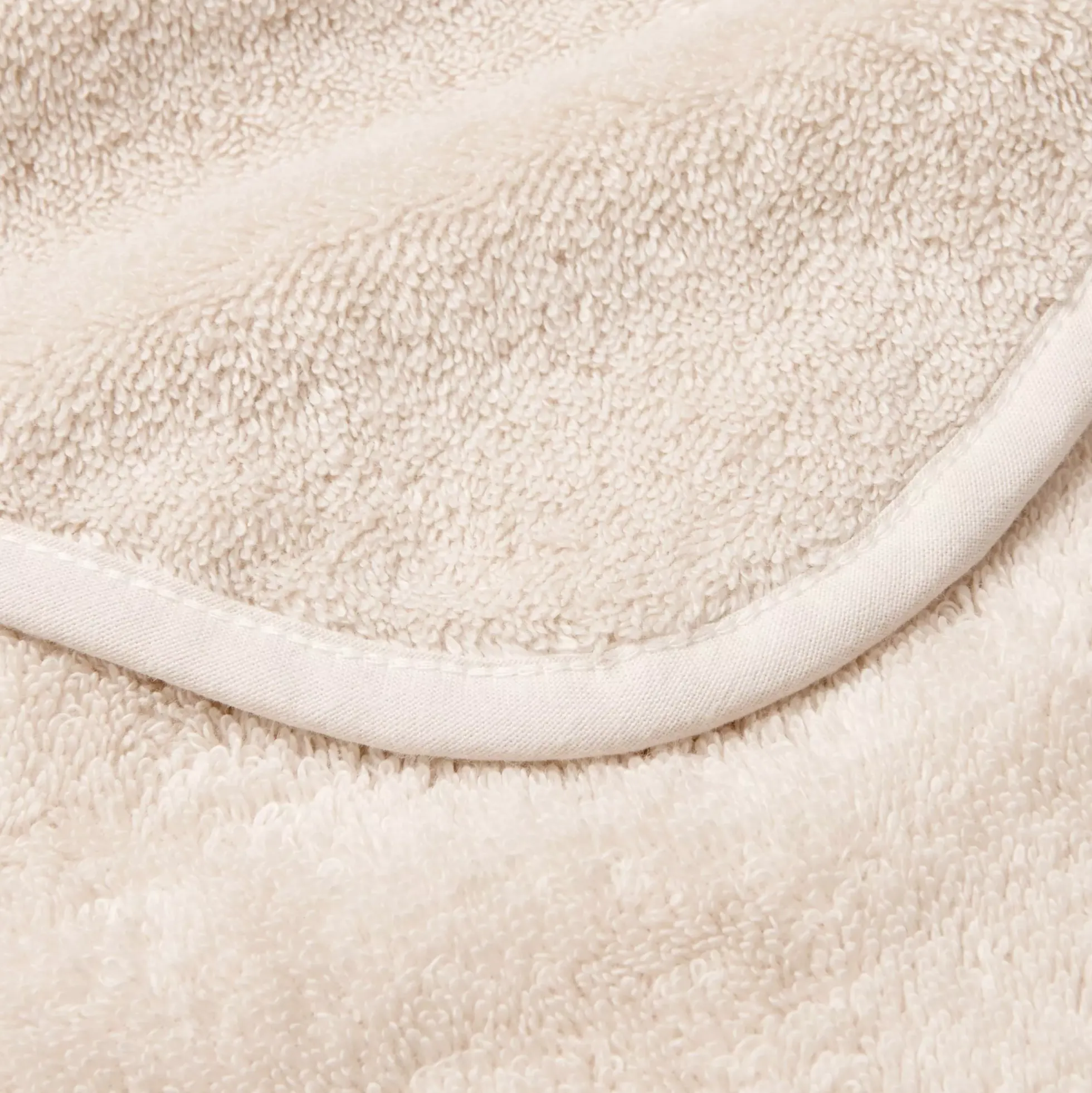 Lille Kanin Hooded towel Terry Vanilla Ice 70x70