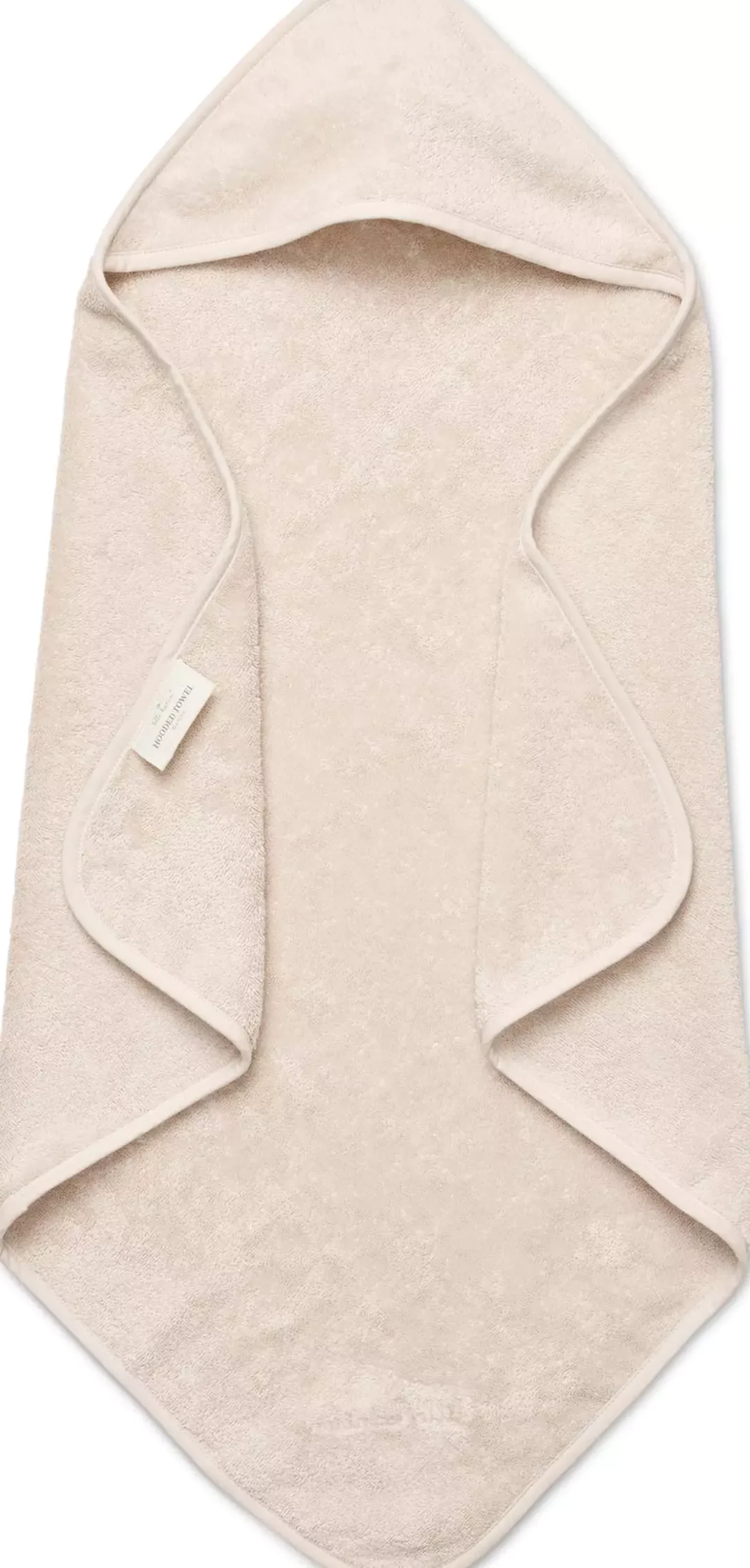 Lille Kanin Hooded towel Terry Vanilla Ice 70x70