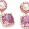 Lily and Rose Colette earrings Amethyst pink