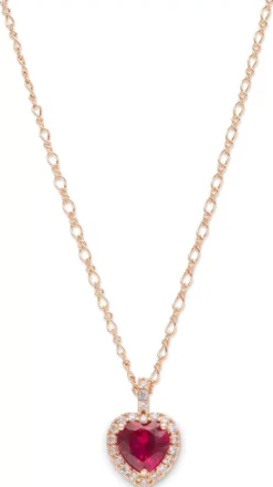Lily and Rose Delphine necklace Pink ruby
