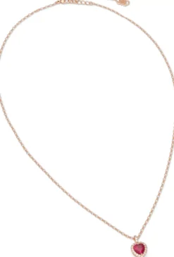 Lily and Rose Delphine necklace Pink ruby