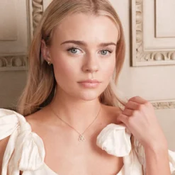Lily and Rose Elise Necklace Ivory pearl gold