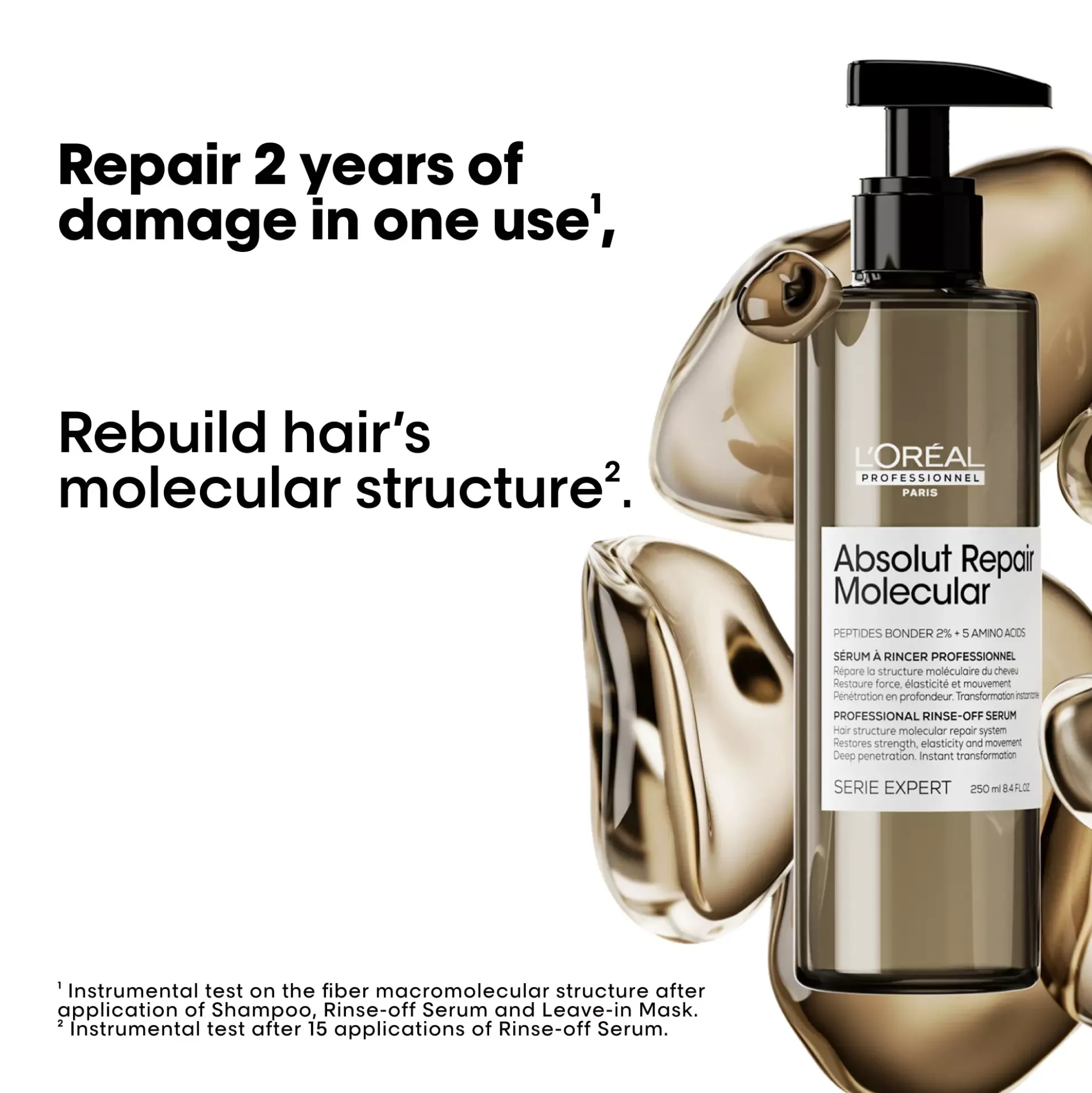 L'Oréal ProfessionnelAbsolut Repair Molecular Rinse-off Serum 250 ml