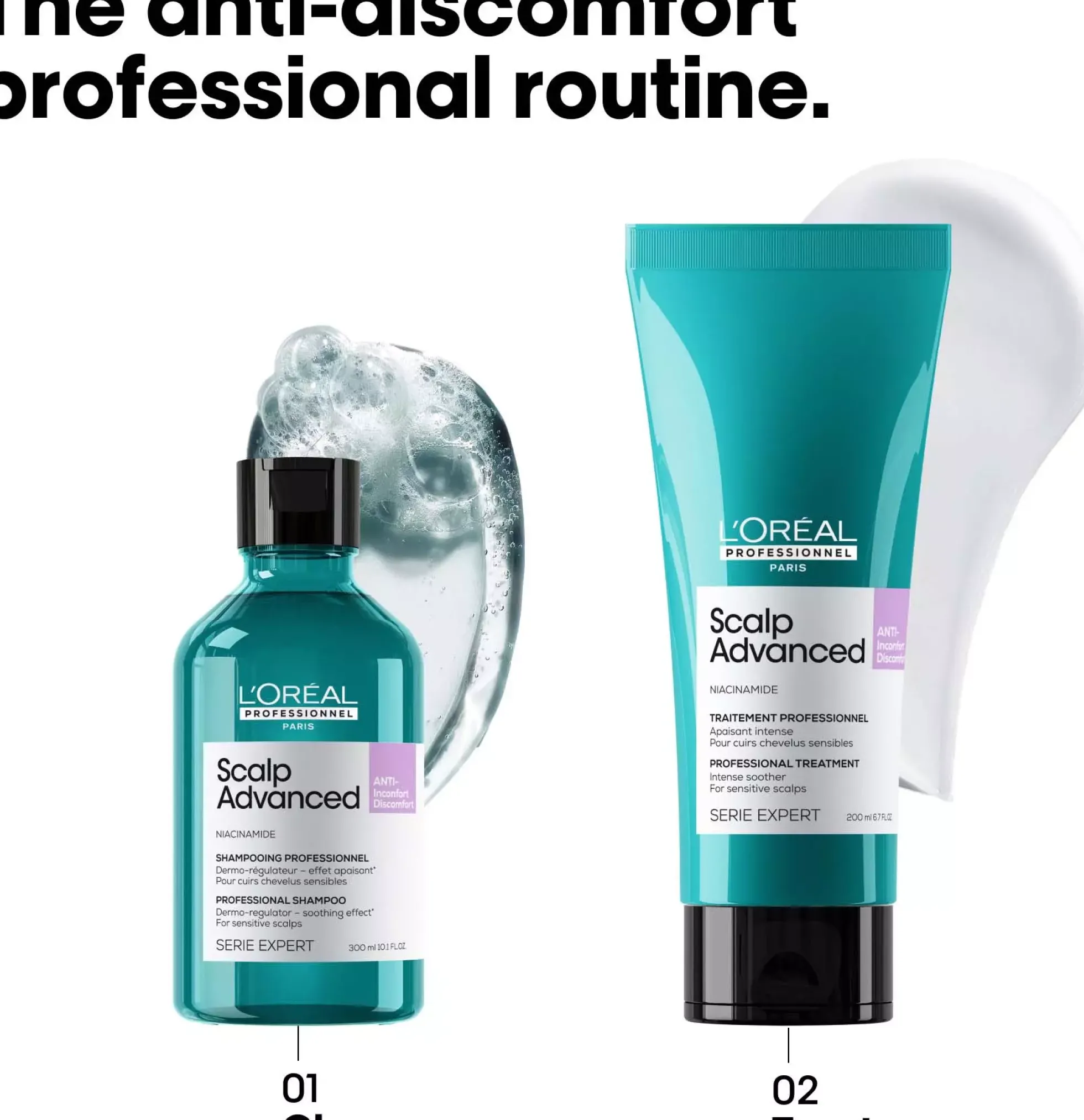 L'Oréal ProfessionnelScalp Advanced Anti-Discomfort Treatment 300 ml