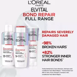 Loreal ParisElvital Bundle Shampoo 200 ml & Conditioner 150 ml & Rescue Pre-Shampoo 200 ml