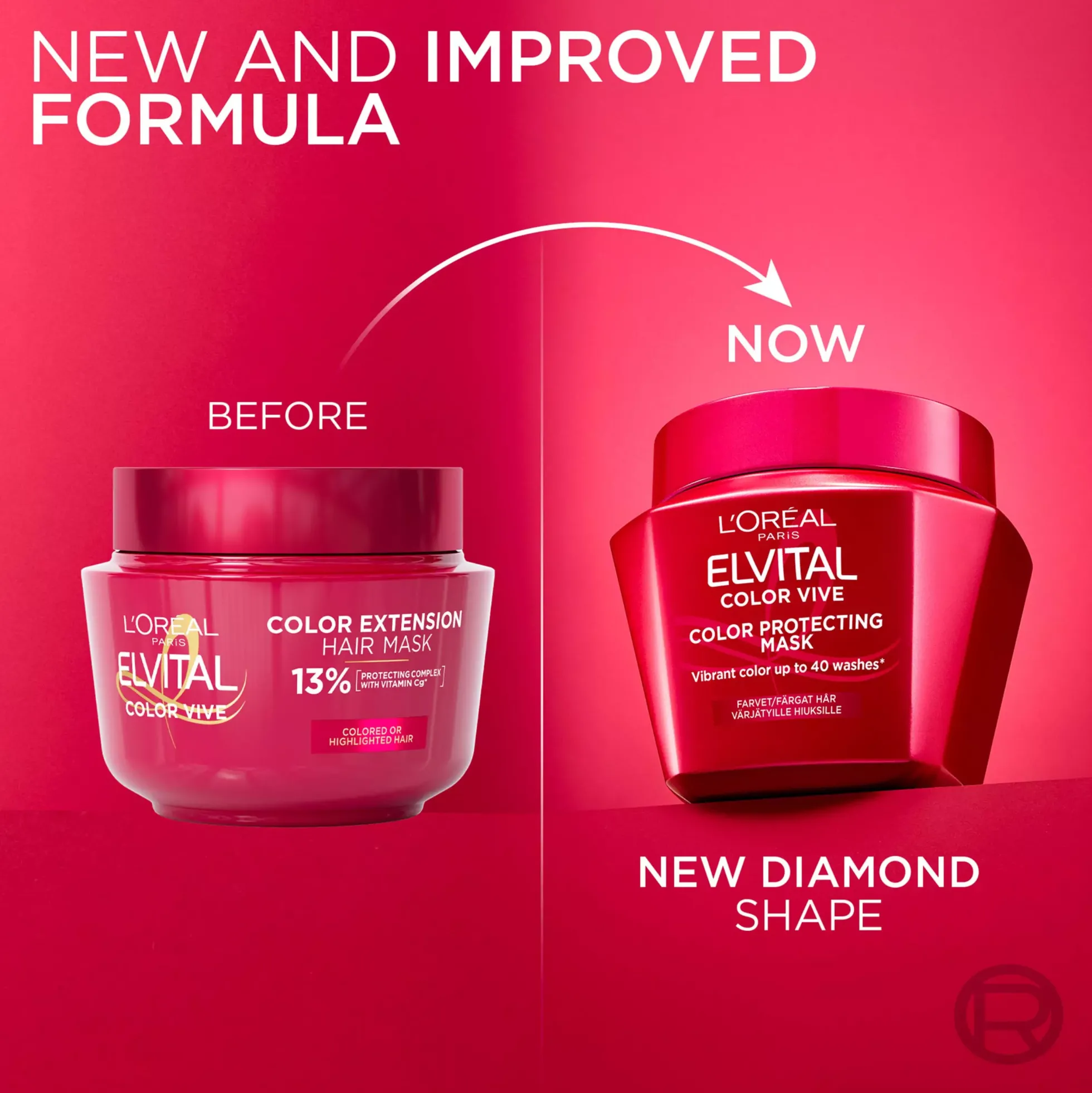 Loreal ParisElvital Color Vive Hårinpackning 300 ml