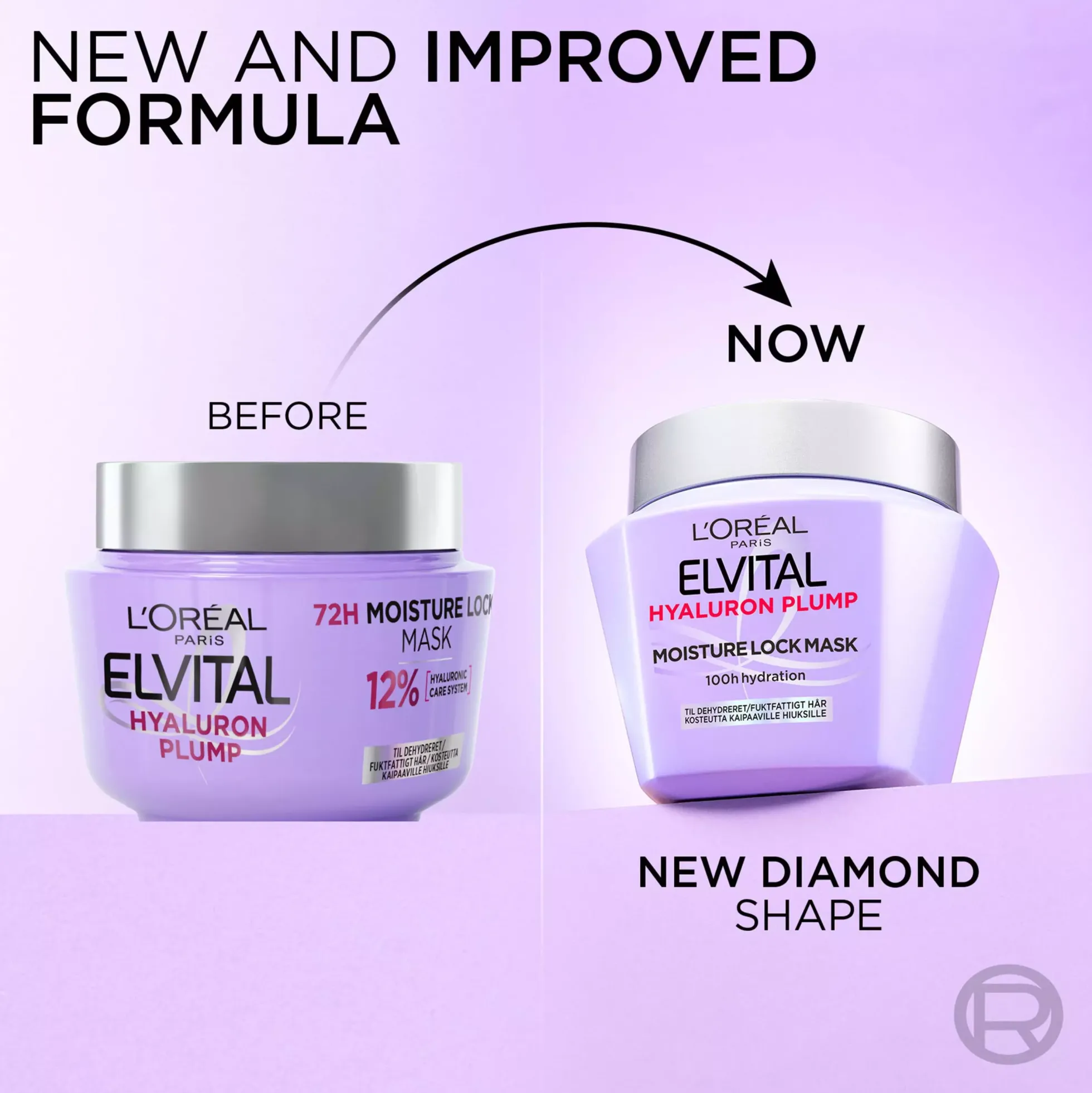 Loreal ParisElvital Hyaluron Plump Hair Mask 300 ml