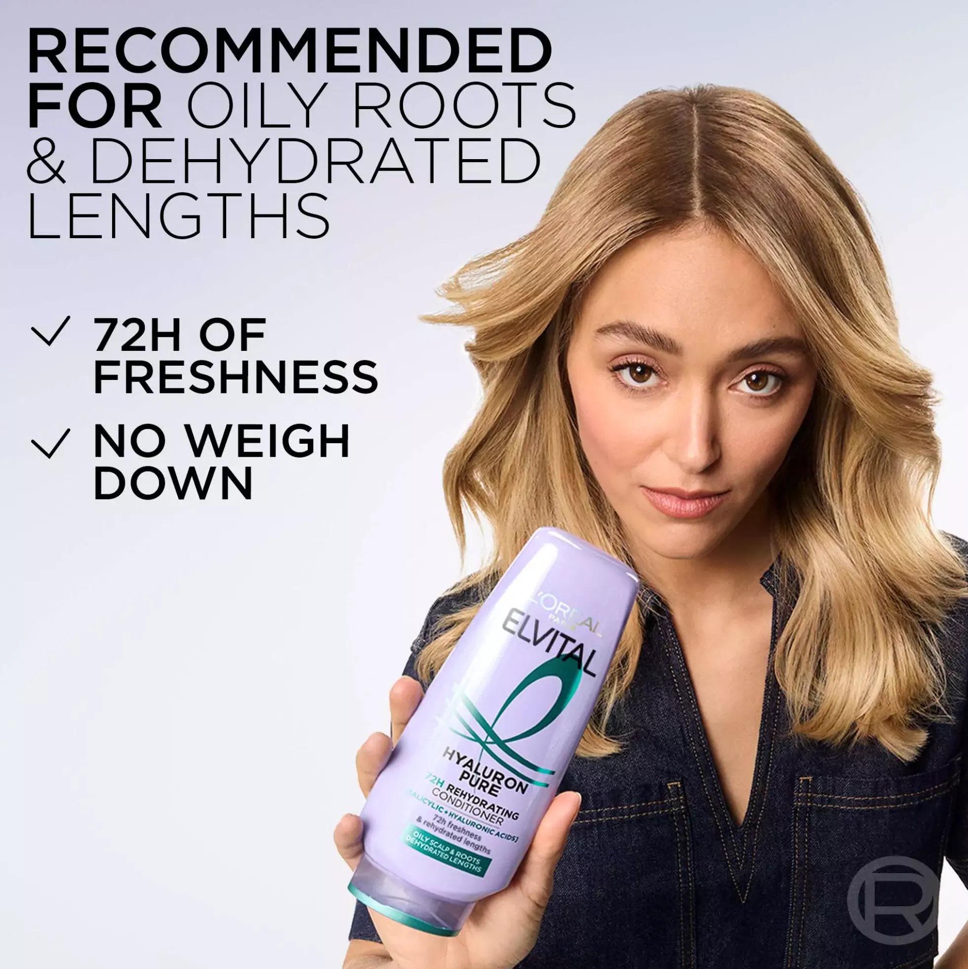 Loreal ParisElvital Hyaluron Pure Rehydrating Conditioner 400 ml