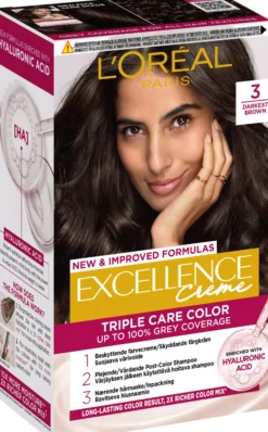 Loreal ParisExcellence Crème Triple Care Color 8 Natural Light Blonde