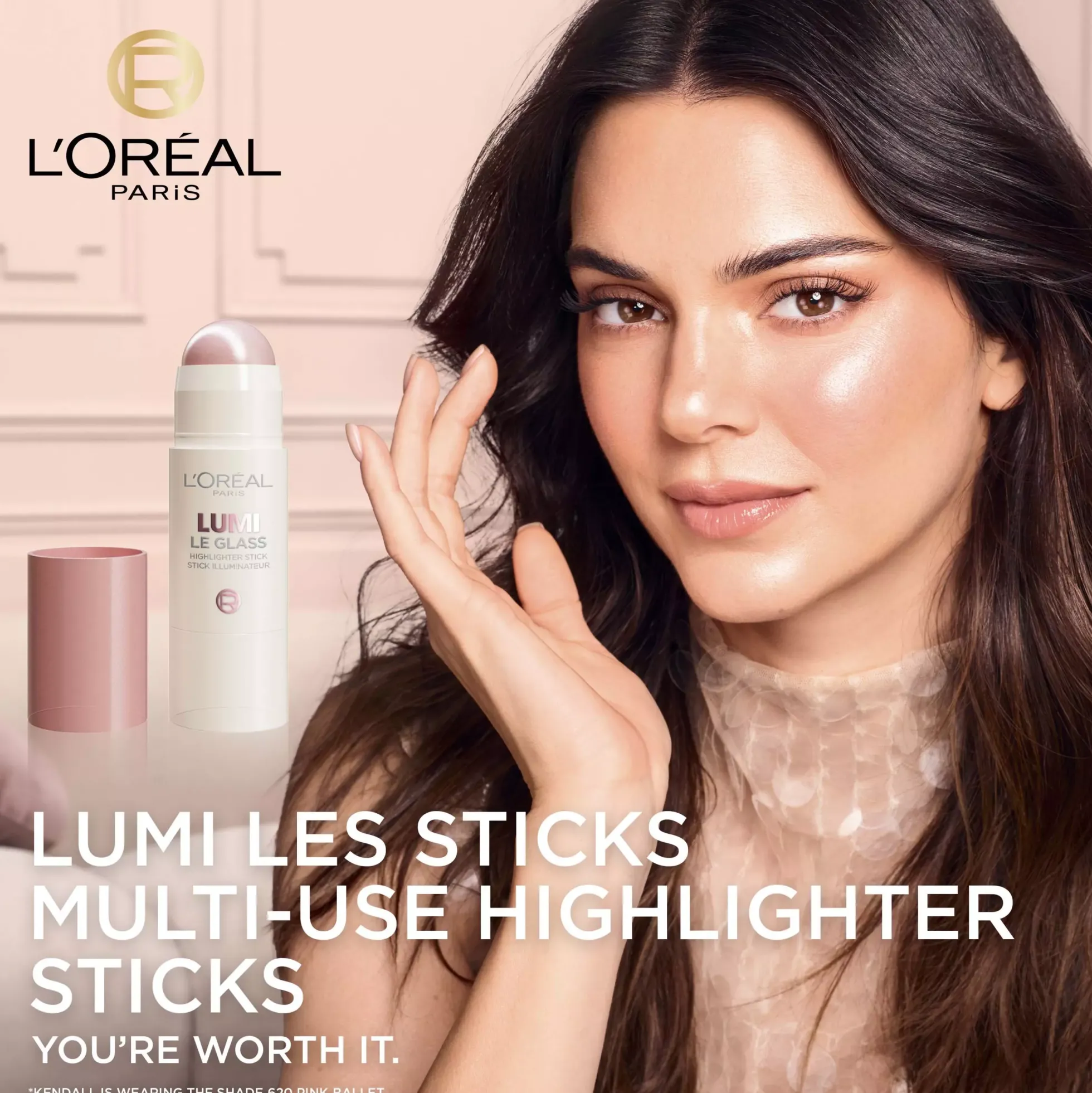 Loreal Paris Lumi Le Glow Highlighter Stick 635 Glowy Golden Couture
