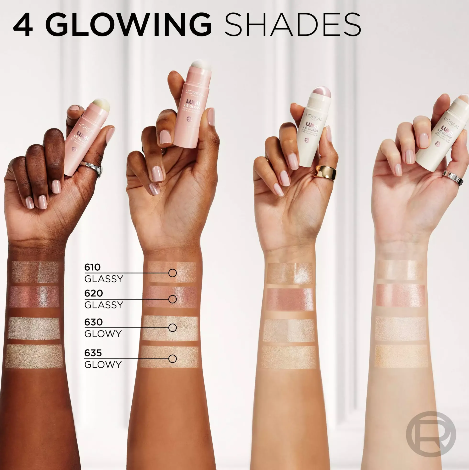 Loreal Paris Lumi Le Glow Highlighter Stick 635 Glowy Golden Couture
