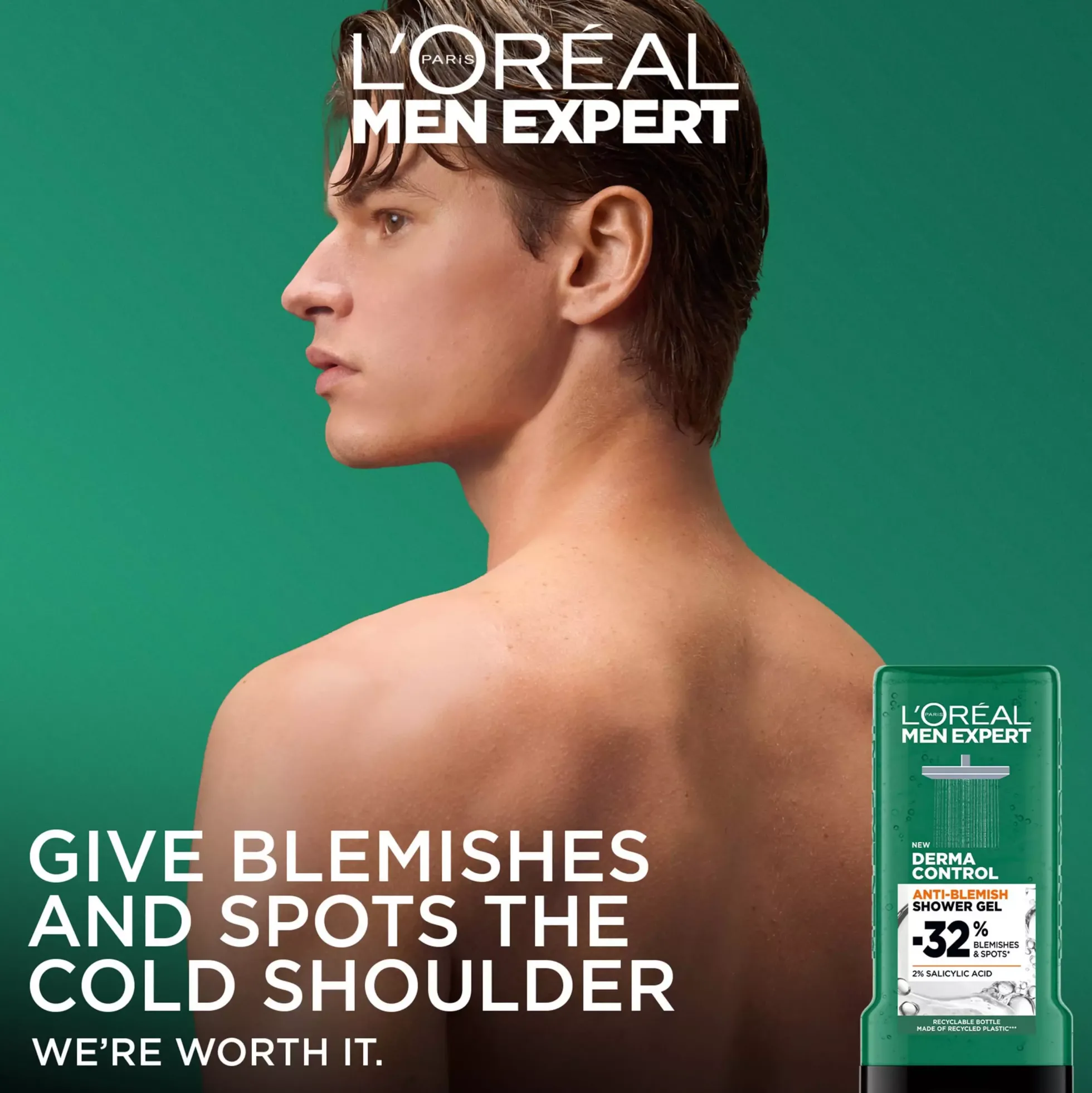 Loreal ParisMen Expert Derma Control Shower Gel 300 ml