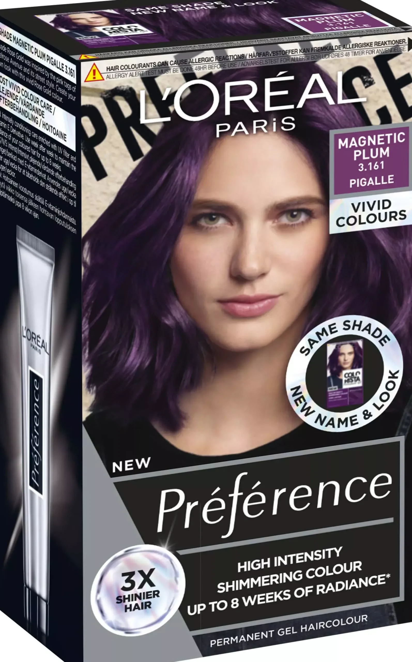 Loreal ParisPréférence Vivids Magn Plum 3.161
