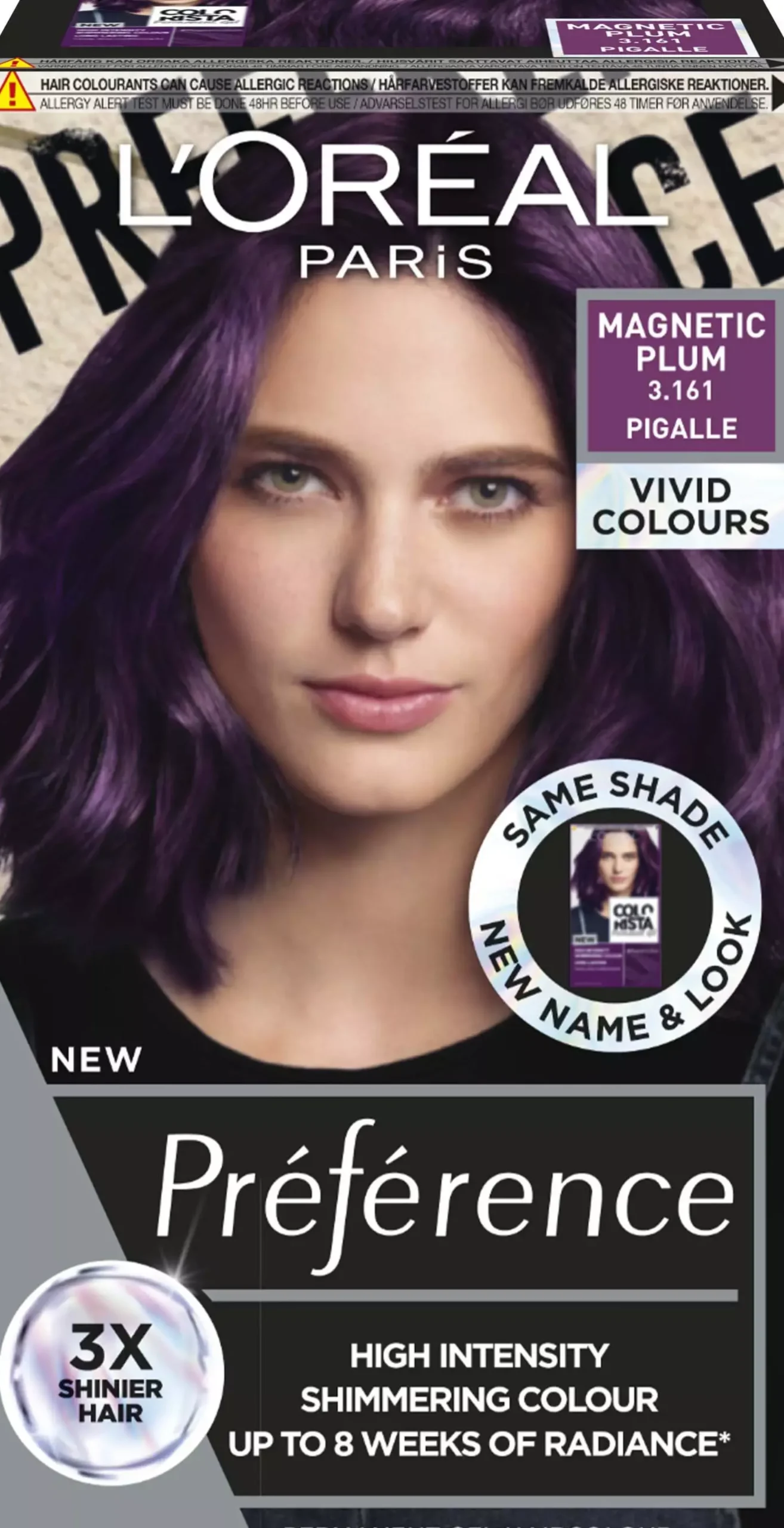 Loreal ParisPréférence Vivids Magn Plum 3.161
