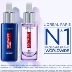 Loreal ParisRevitalift Bundle Serum 30 ml & Night Serum 30 ml