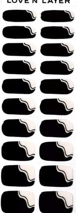 Love'n Layer French Swirl Black