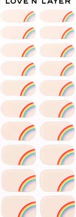 Love'n Layer Proud Rainbow Semi Transparent Multi Color