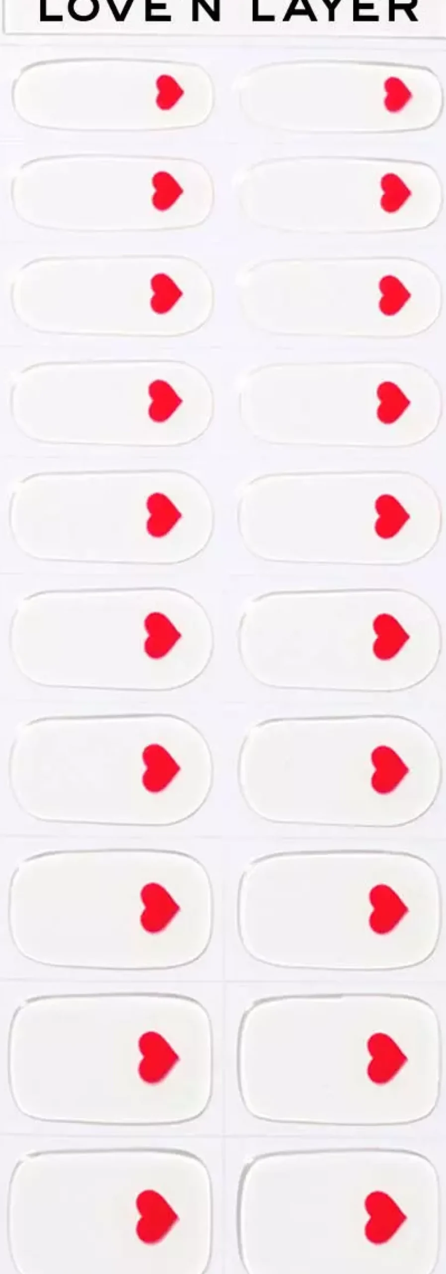 Love'n Layer Single Love Layers Lady Red