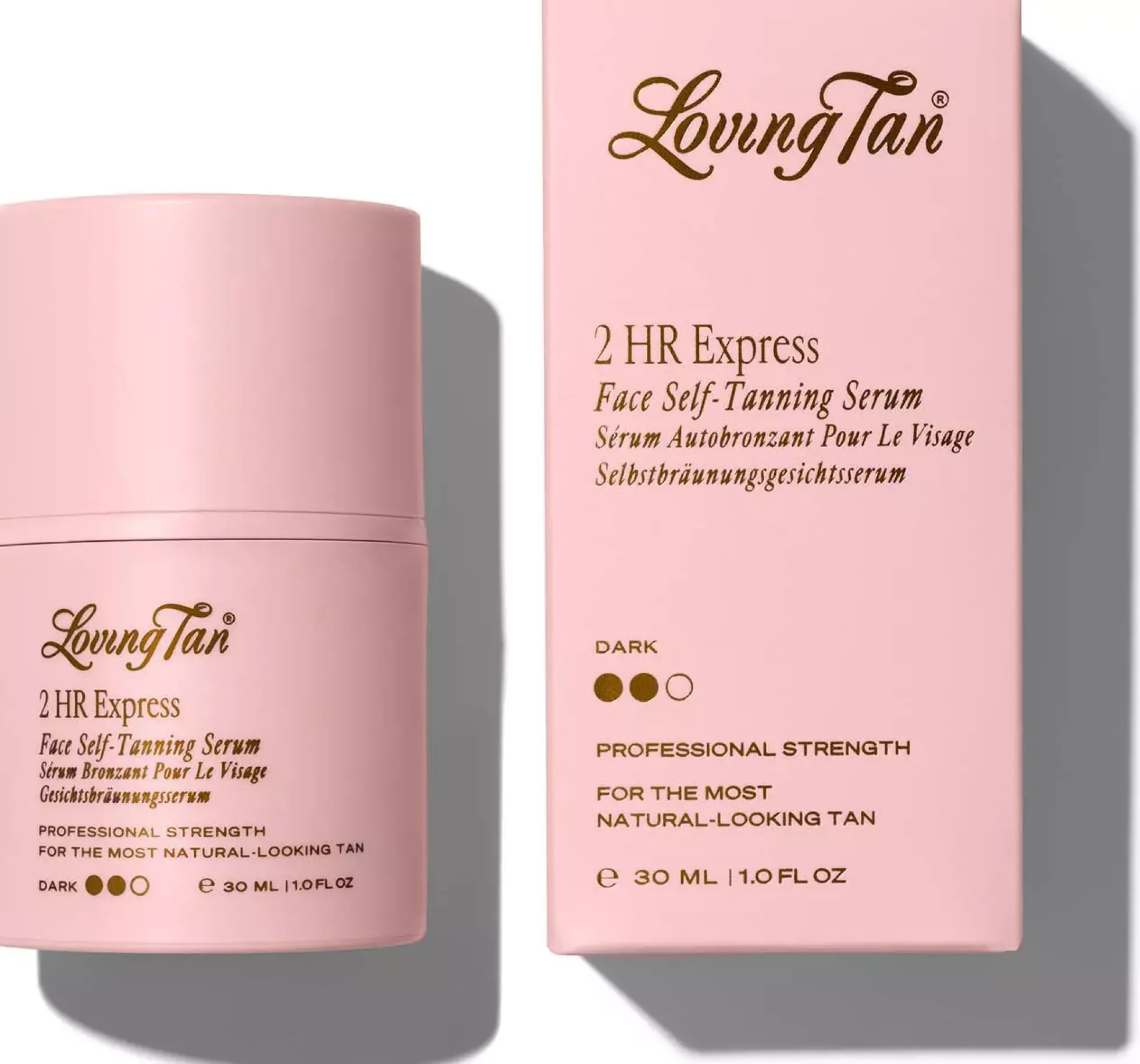Loving Tan2 HR Express Face Tanning Serum Dark