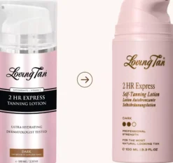 Loving Tan2 HR Express Tanning Lotion Dark