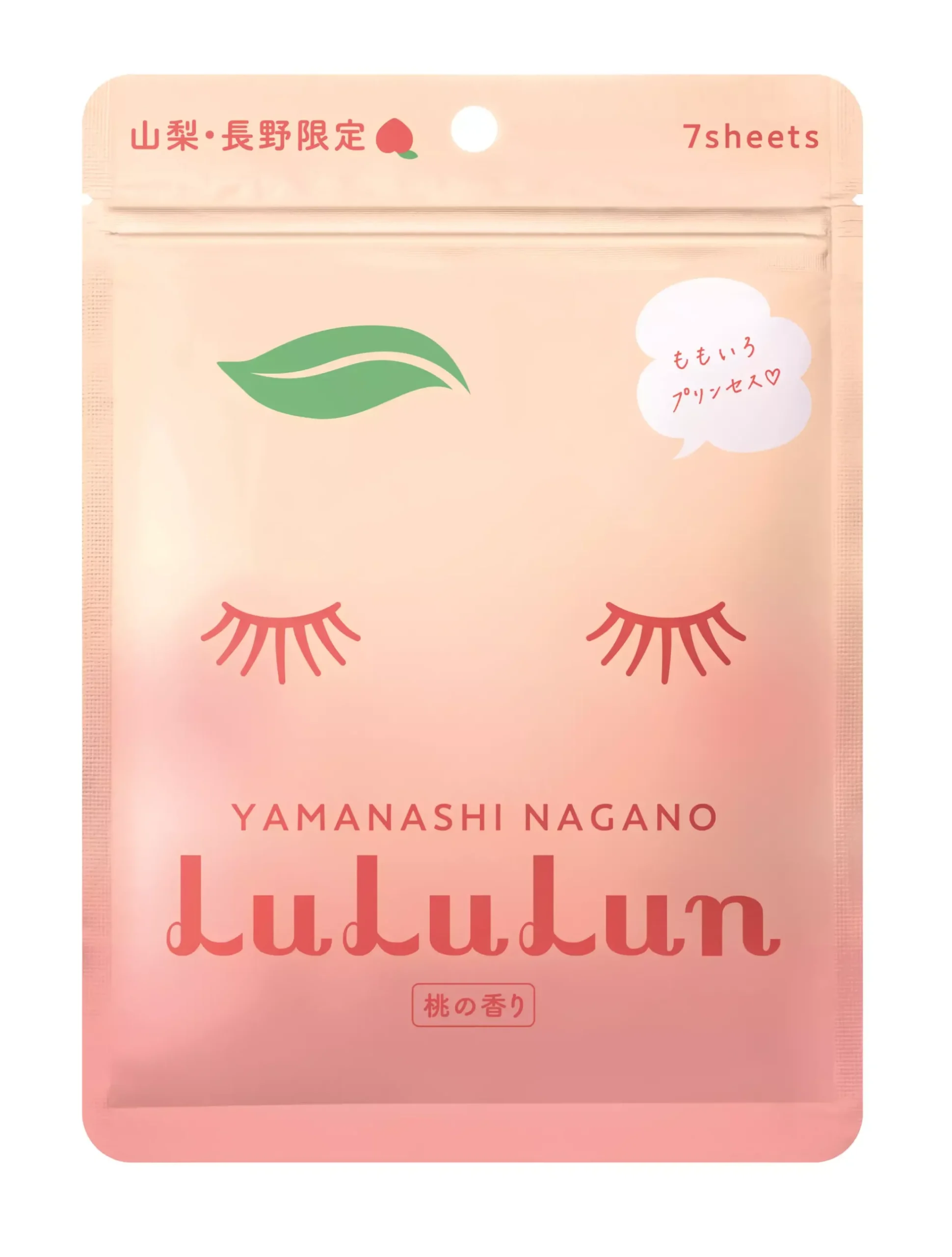 LuLuLunPremium Sheet Mask Yamanashi Peach 7 st