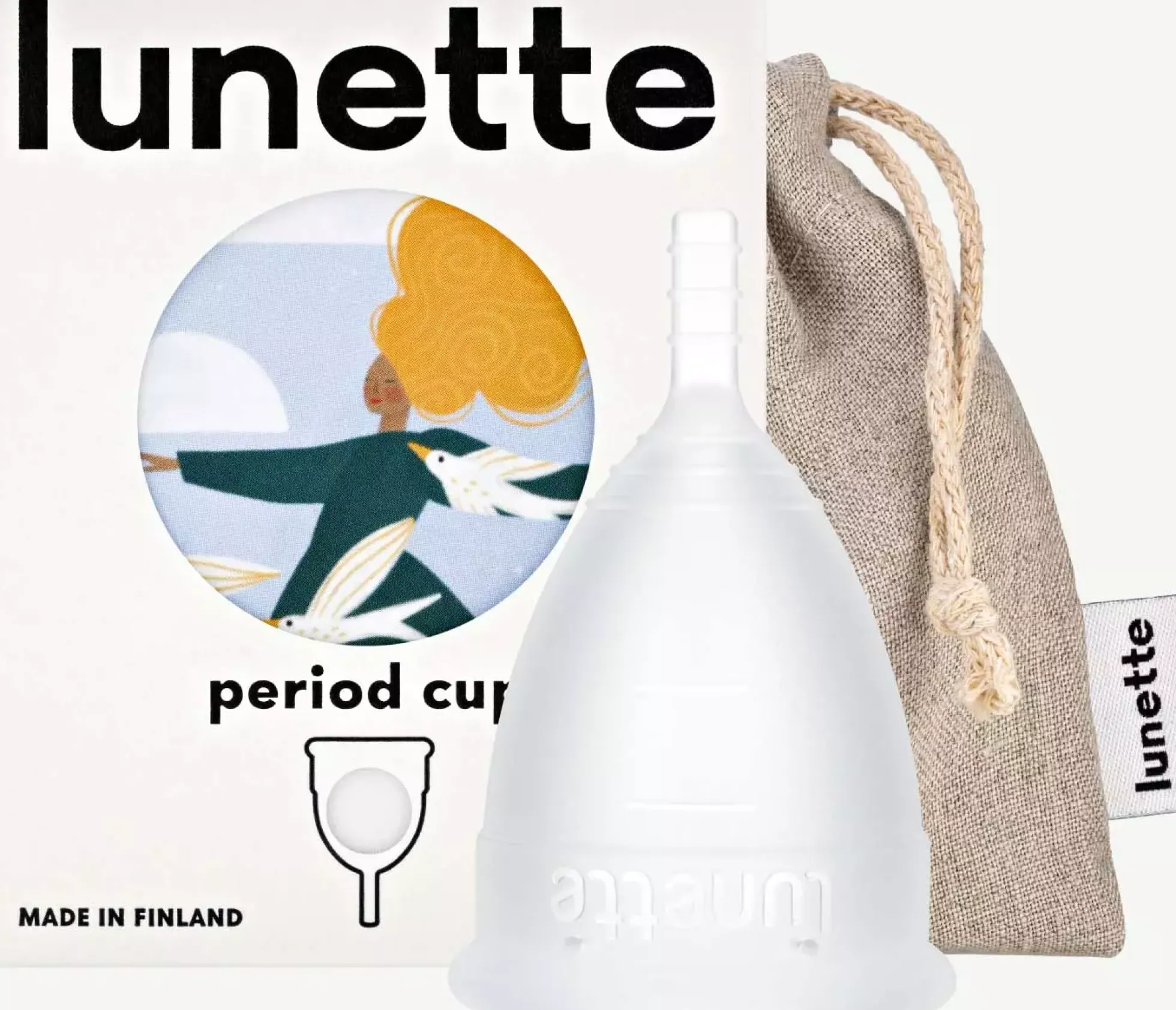 Lunette Menstrual Cup Model 2 Clear