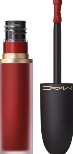 MAC CosmeticsPowder Kiss Lip + Cheek Mousse Burning Love