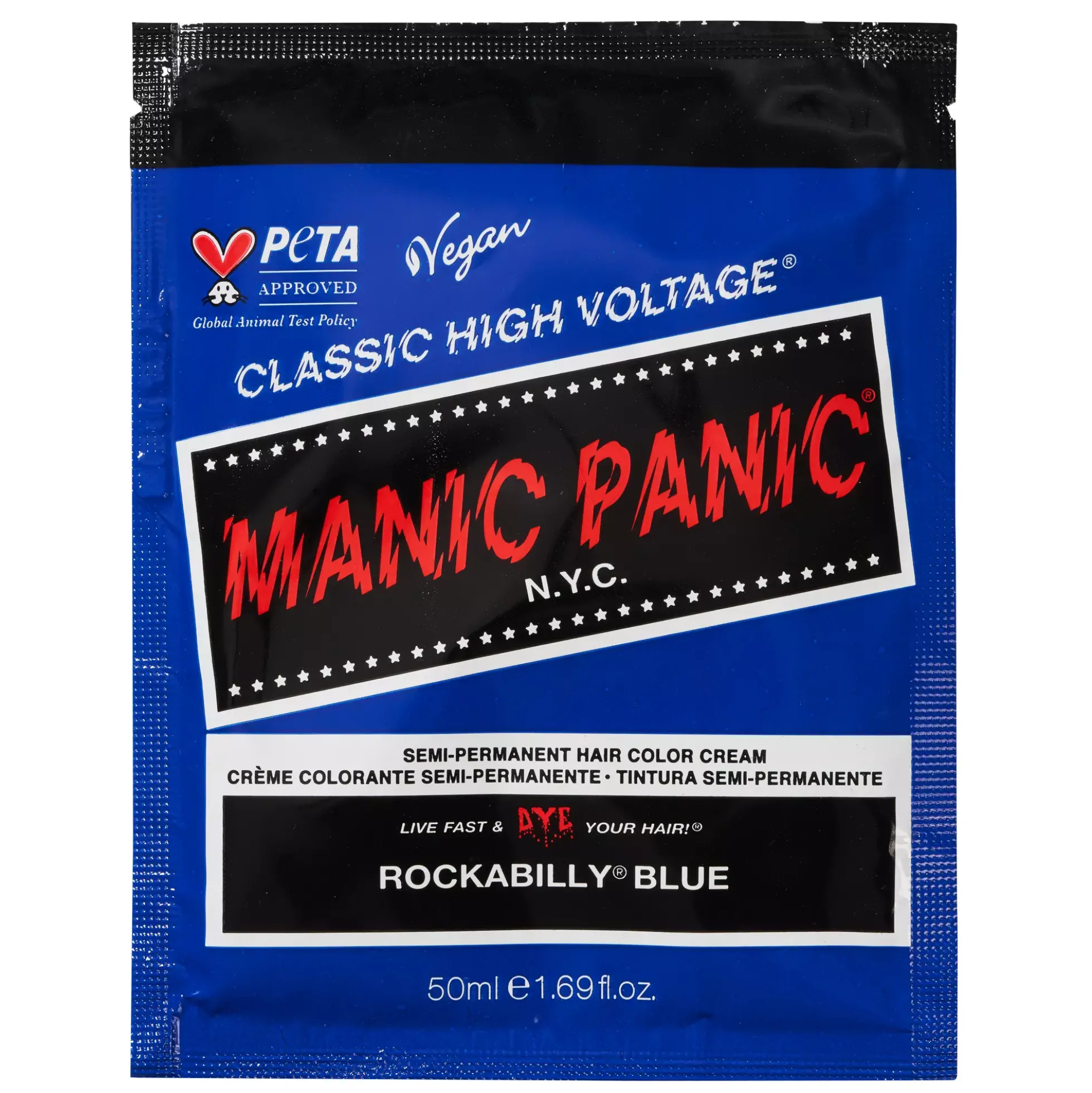 Manic PanicClassic High Voltage® Sachet Rockabilly® Blue