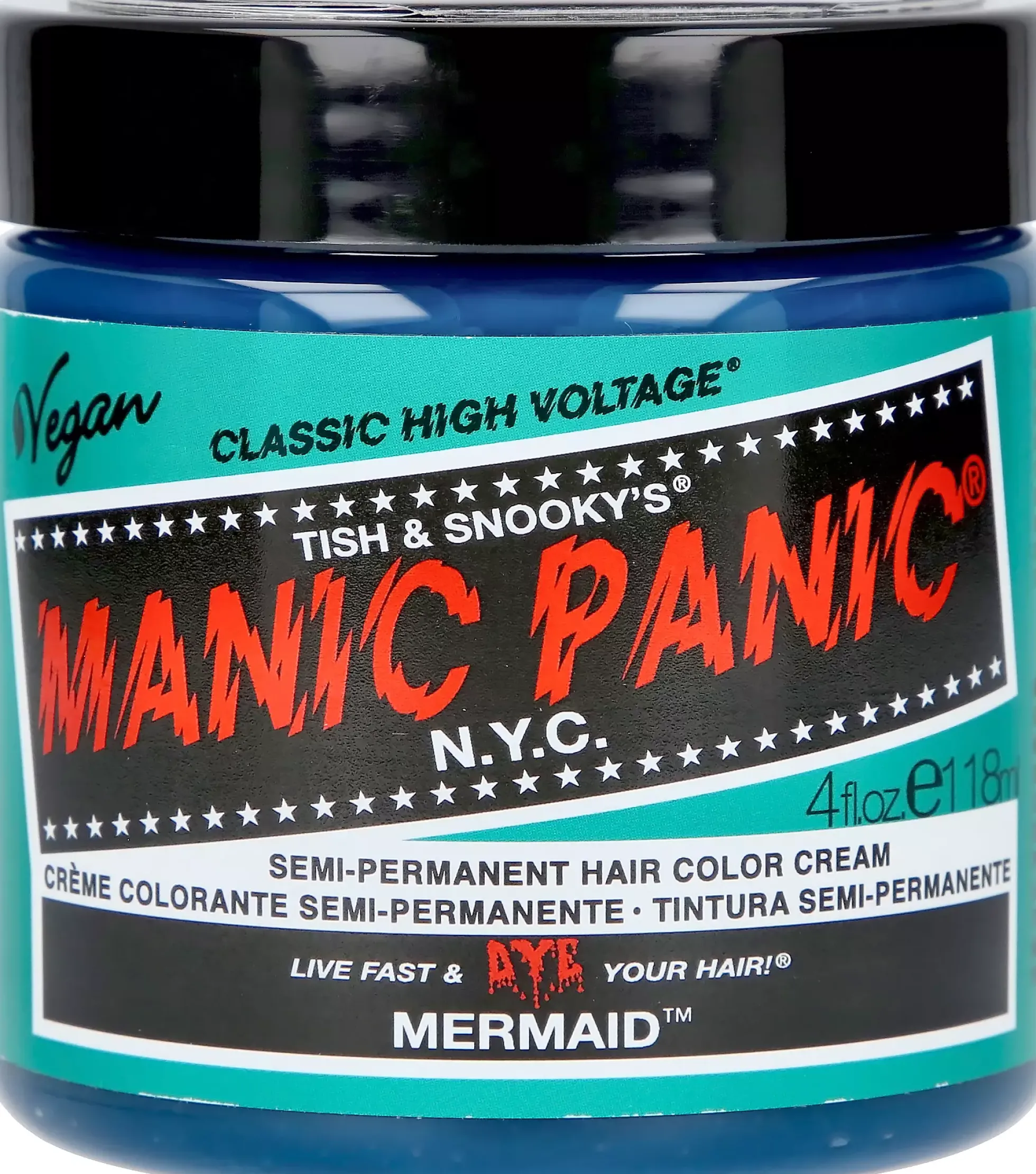 Manic Panic Semi-Permanent Hair Color Cream Mermaid