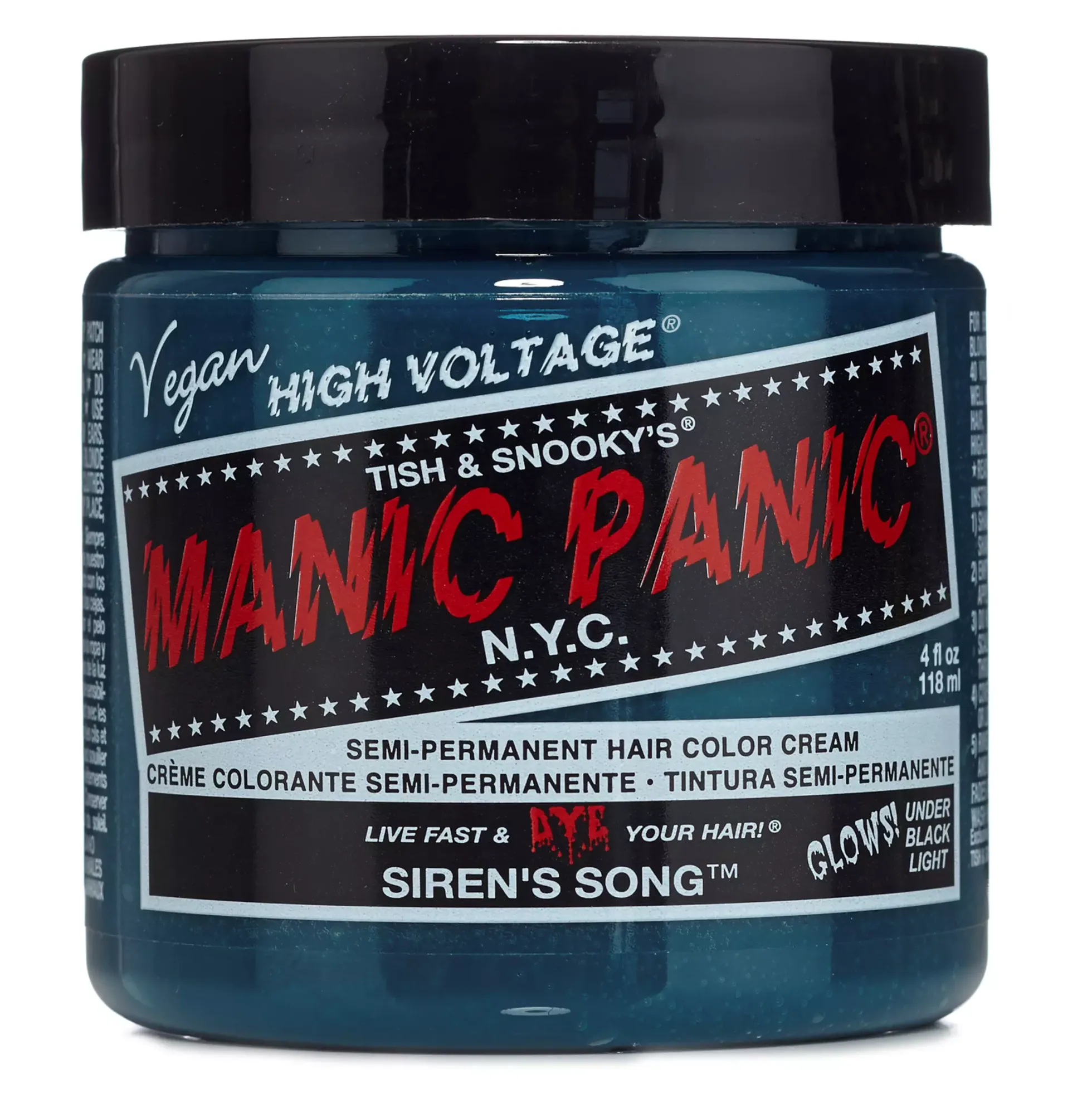 Manic Panic Semi-Permanent Hair Color Cream Siren's Song