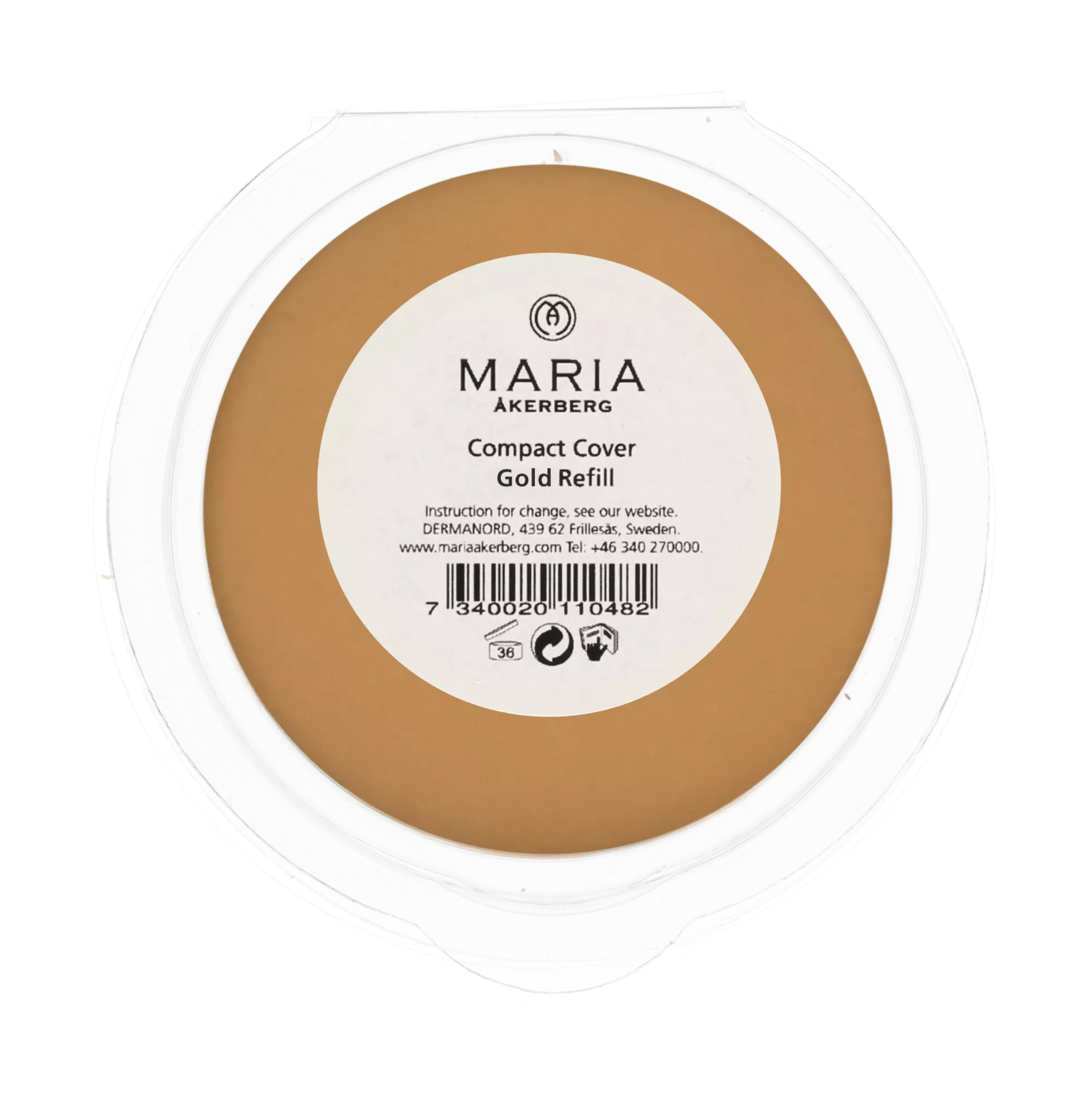 Maria Åkerberg Compact Cover Refill Sticker Beige