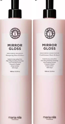 maria nilaMirror Gloss Bundle Shampoo 1000 ml & Conditioner 1000 ml
