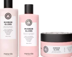 maria nilaMirror Gloss Bundle Shampoo 350 ml & Conditioner 300 ml & Mask 250 ml