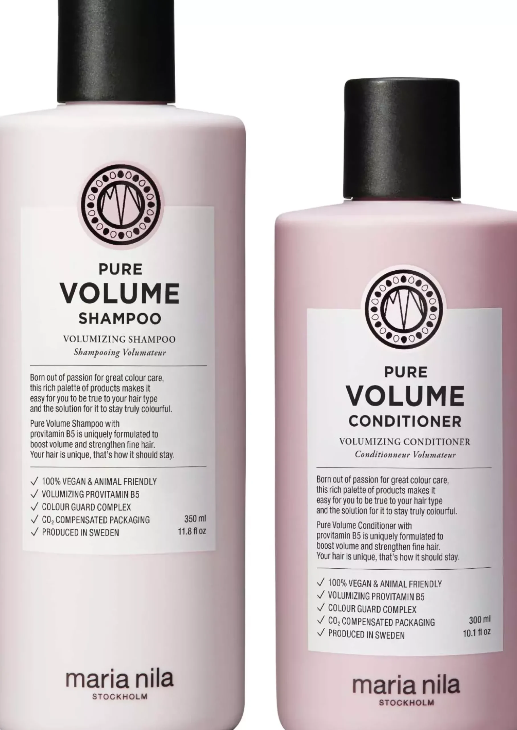 maria nilaPure Volume Bundle Shampoo 350 ml & Conditioner 300 ml