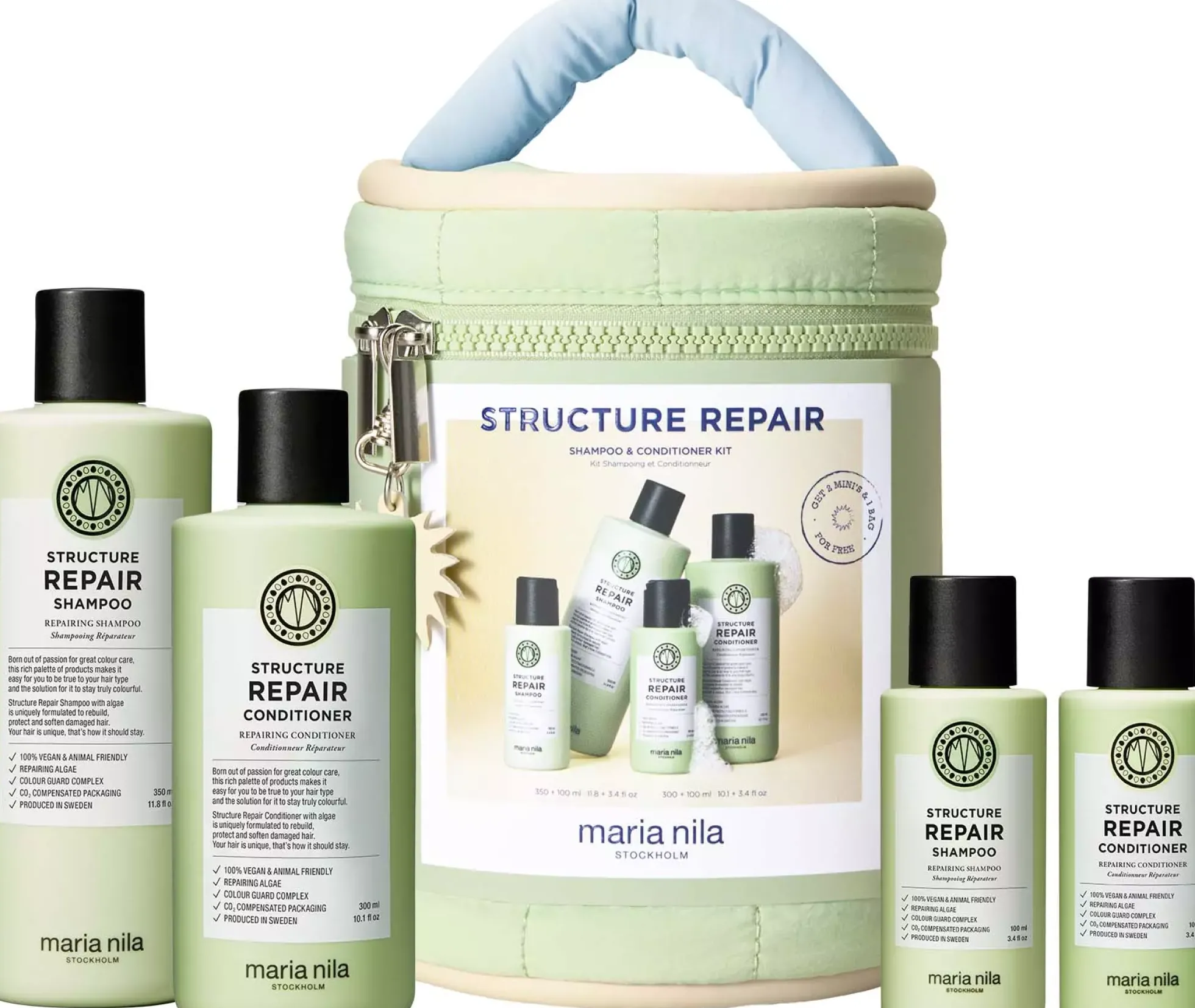 maria nilaStructure Repair Beauty Bag